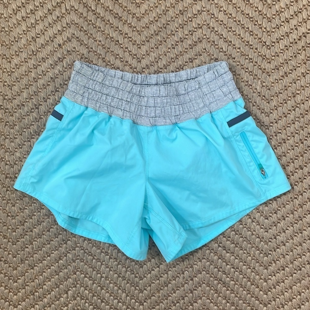 Lululemon - Athletic Shorts - Blue / Grey - 6